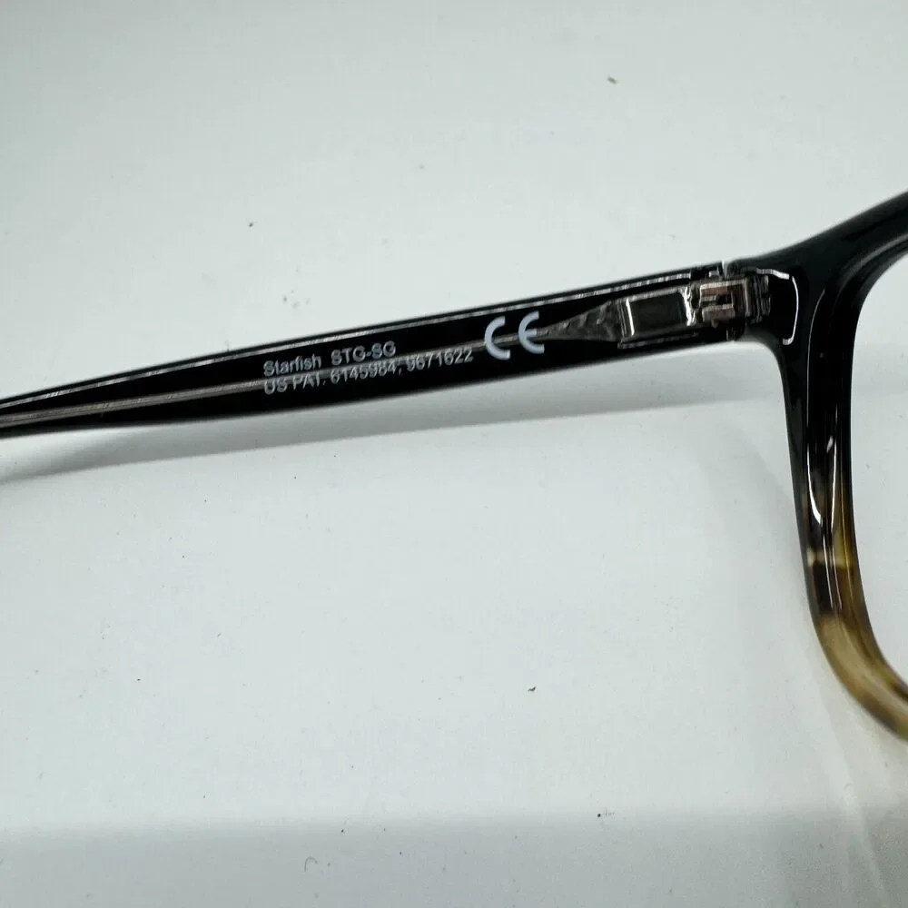 Maui Jim Italy Starfish MJ744-02T 55-16-145 Black Plastic Sunglasses Frame 11534